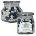 Apothecary Jar with Corporate Color Jelly Beans - Small